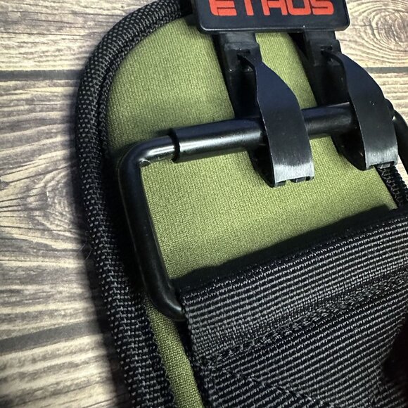 NWT ETHOS Axis Nylon Weightlifting Belt 5.5" Size Medium (Olive) - Picture 9 of 11